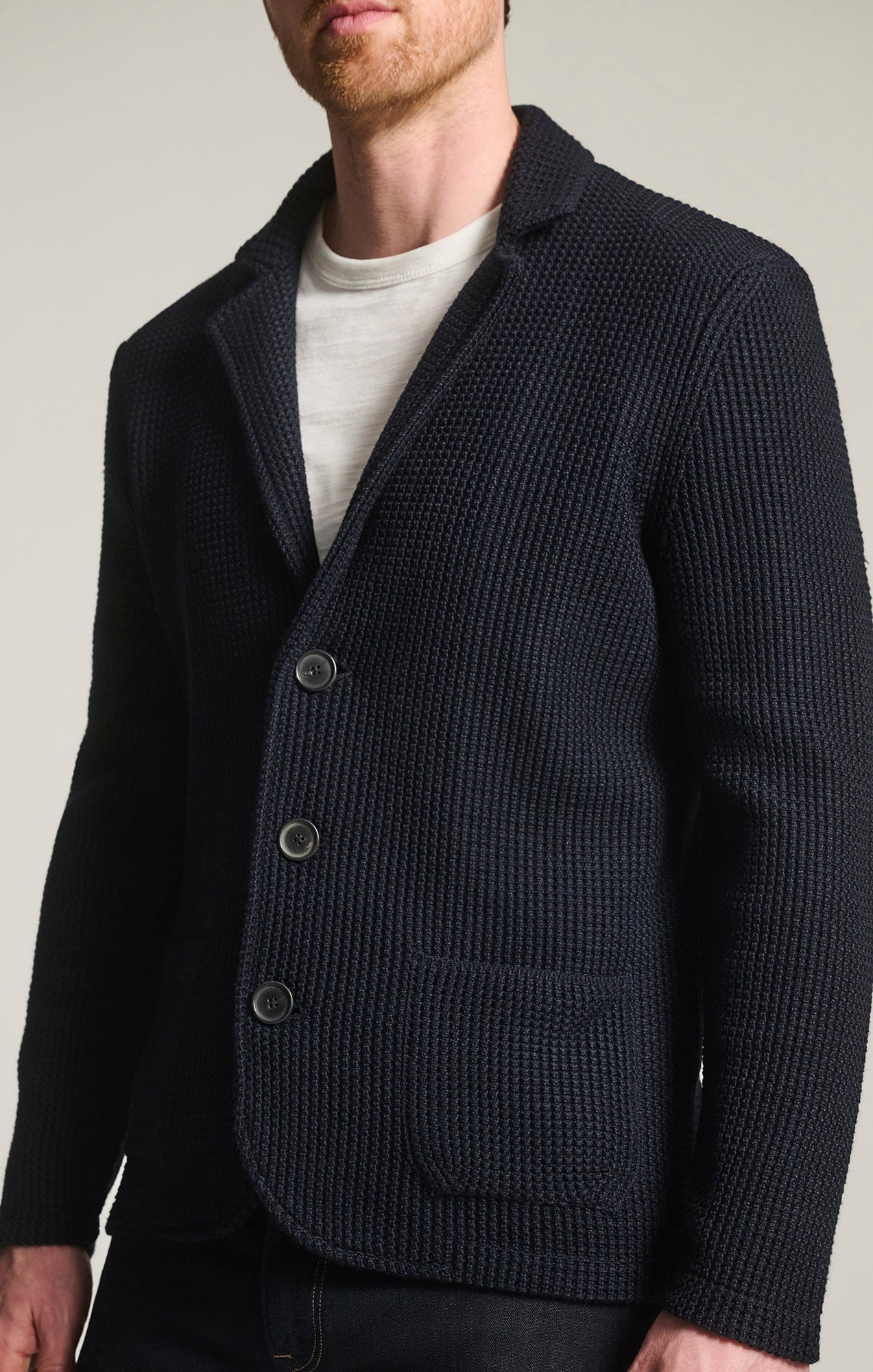 34 Heritage Birch Sweater Blazer Navy-Men&#39;s Blazers-Brooklyn-Vancouver-Yaletown-Canada