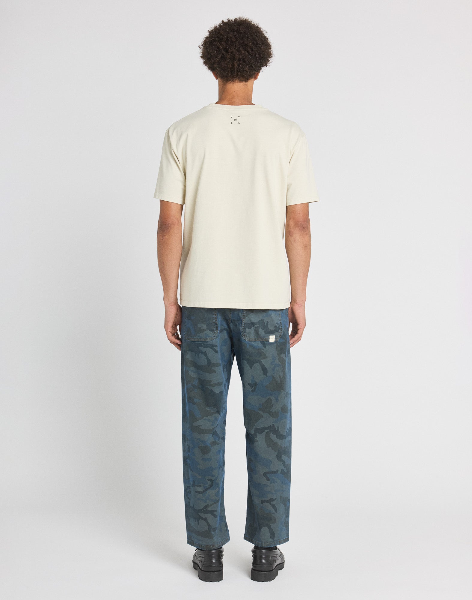 Pullin Relax T-Shirt - Bone-Men's T-Shirts-Brooklyn-Vancouver-Yaletown-Canada