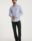 34 Heritage Striped Shirt Blue