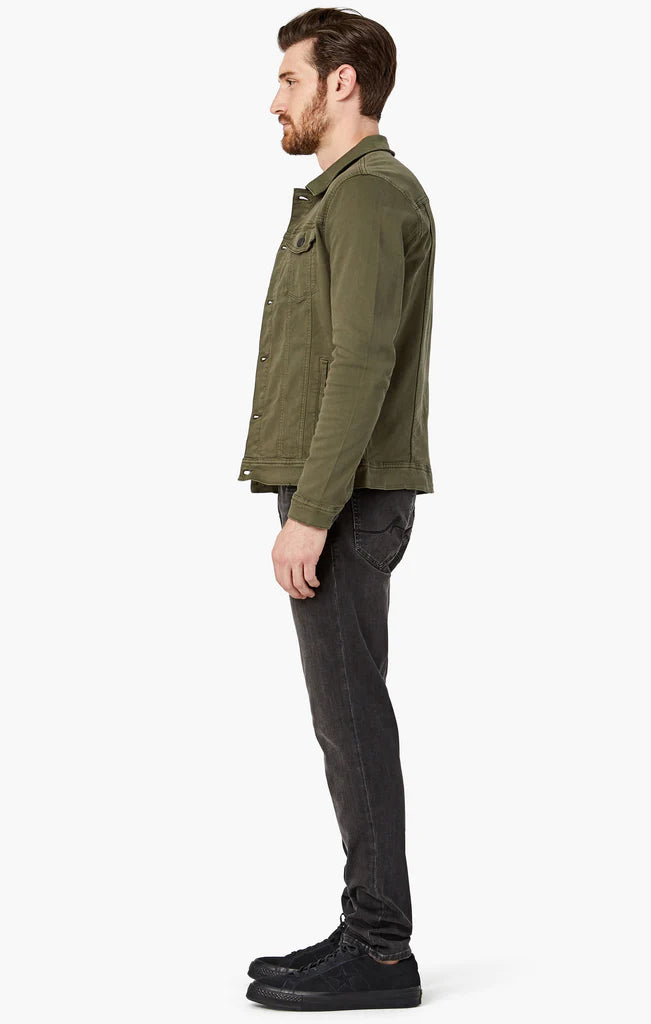 34 Heritage - Travis Jacket - Olive Twill-Men&#39;s Jackets-Yaletown-Vancouver-Surrey-Canada