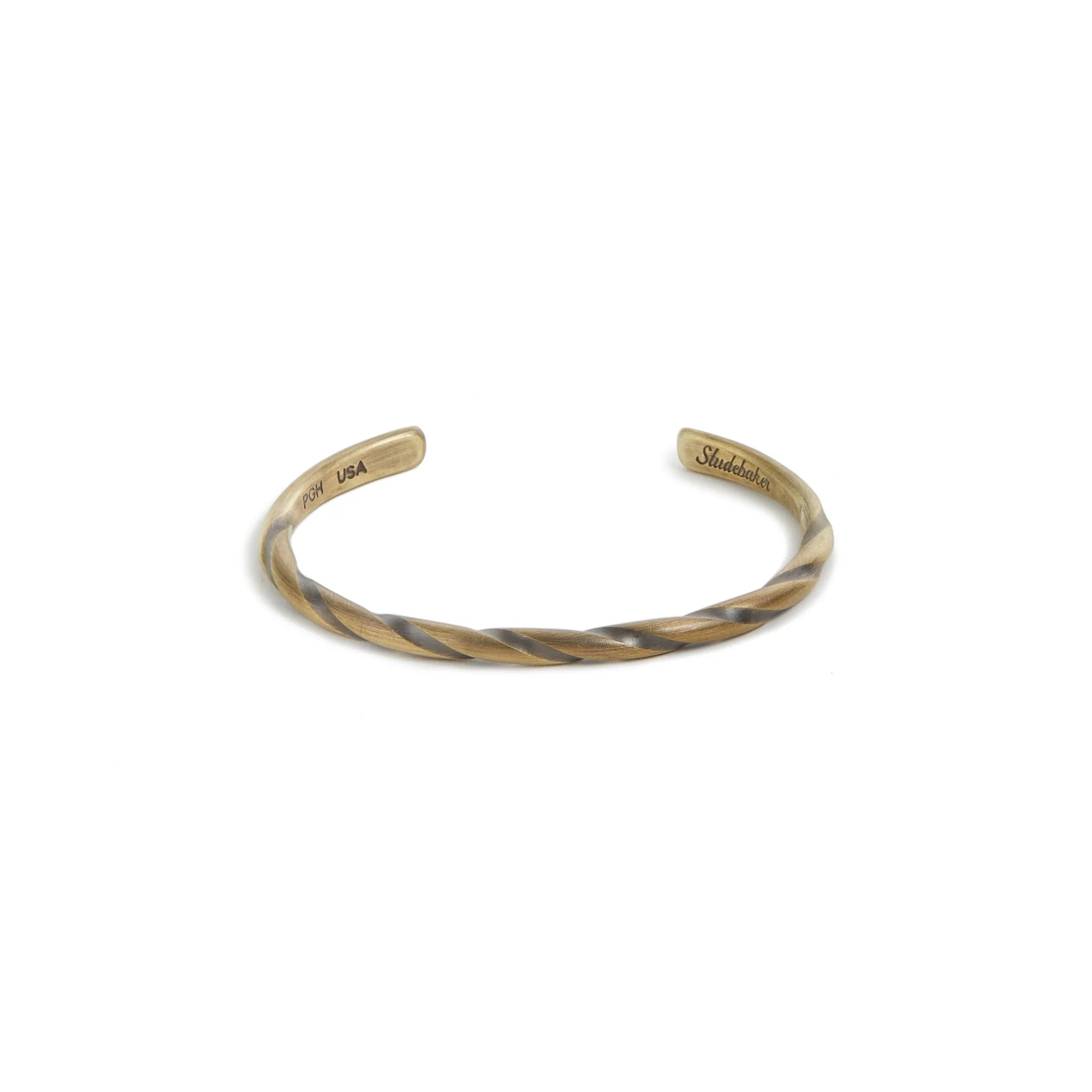 Studebaker - Rotary Cuff - Large-Men&#39;s Accessories-Brass-Yaletown-Vancouver-Surrey-Canada