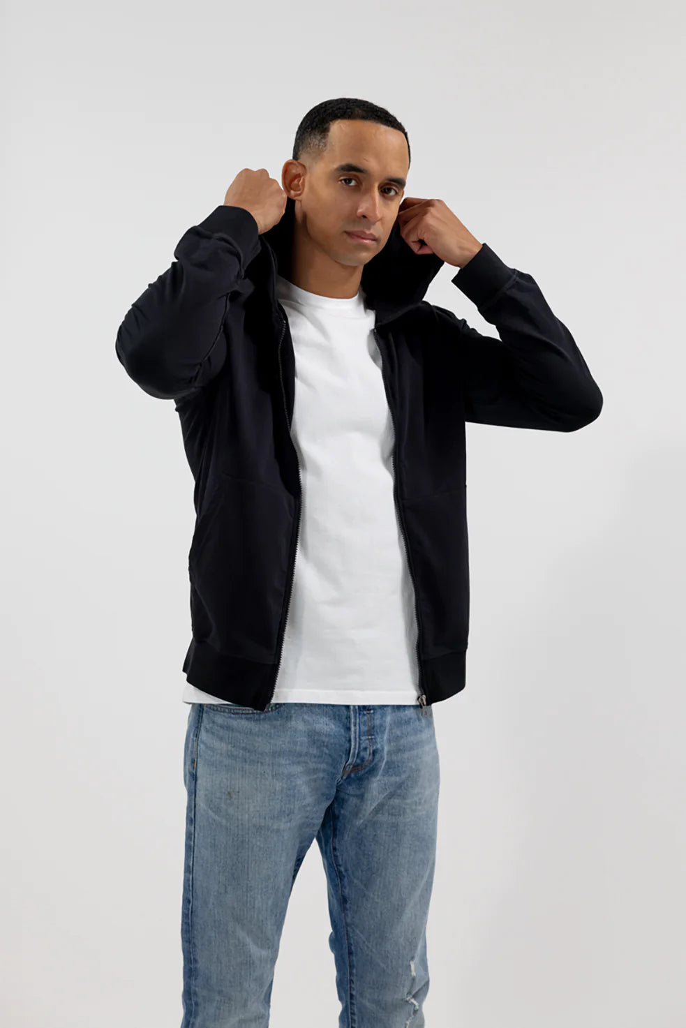 Easy Mondays - Zip Hoodie Sweatshirt - Fall22-Men&#39;s Sweatshirts-Yaletown-Vancouver-Surrey-Canada