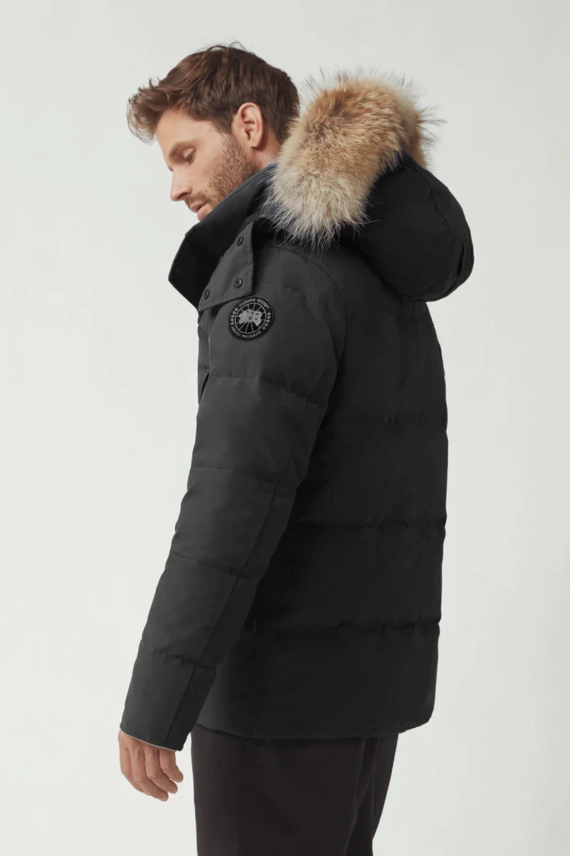 Canada Goose - Wyndham Parka - Black/Black Label-Men&#39;s Coats-Yaletown-Vancouver-Surrey-Canada