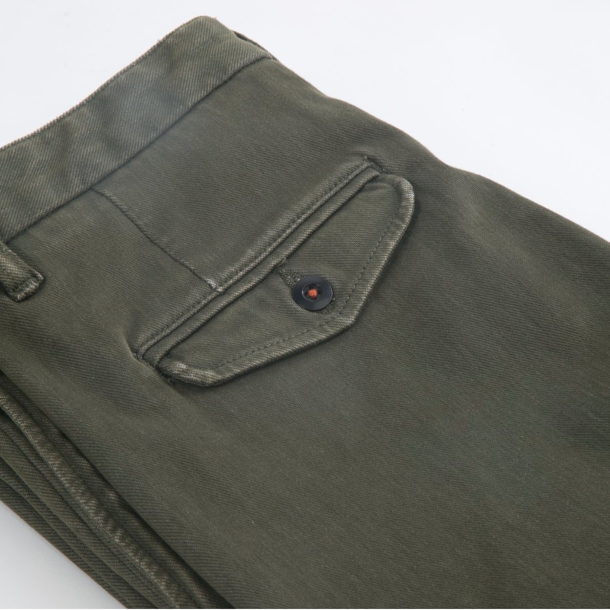 Kato - The Axe Slim French Terry - Military Green-Men's Pants-29-Yaletown-Vancouver-Surrey-Canada