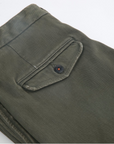 Kato - The Axe Slim French Terry - Military Green-Men's Pants-29-Yaletown-Vancouver-Surrey-Canada