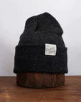 Upstate Stock - American Mohair Beanie-Men's Accessories-Black-Yaletown-Vancouver-Surrey-Canada