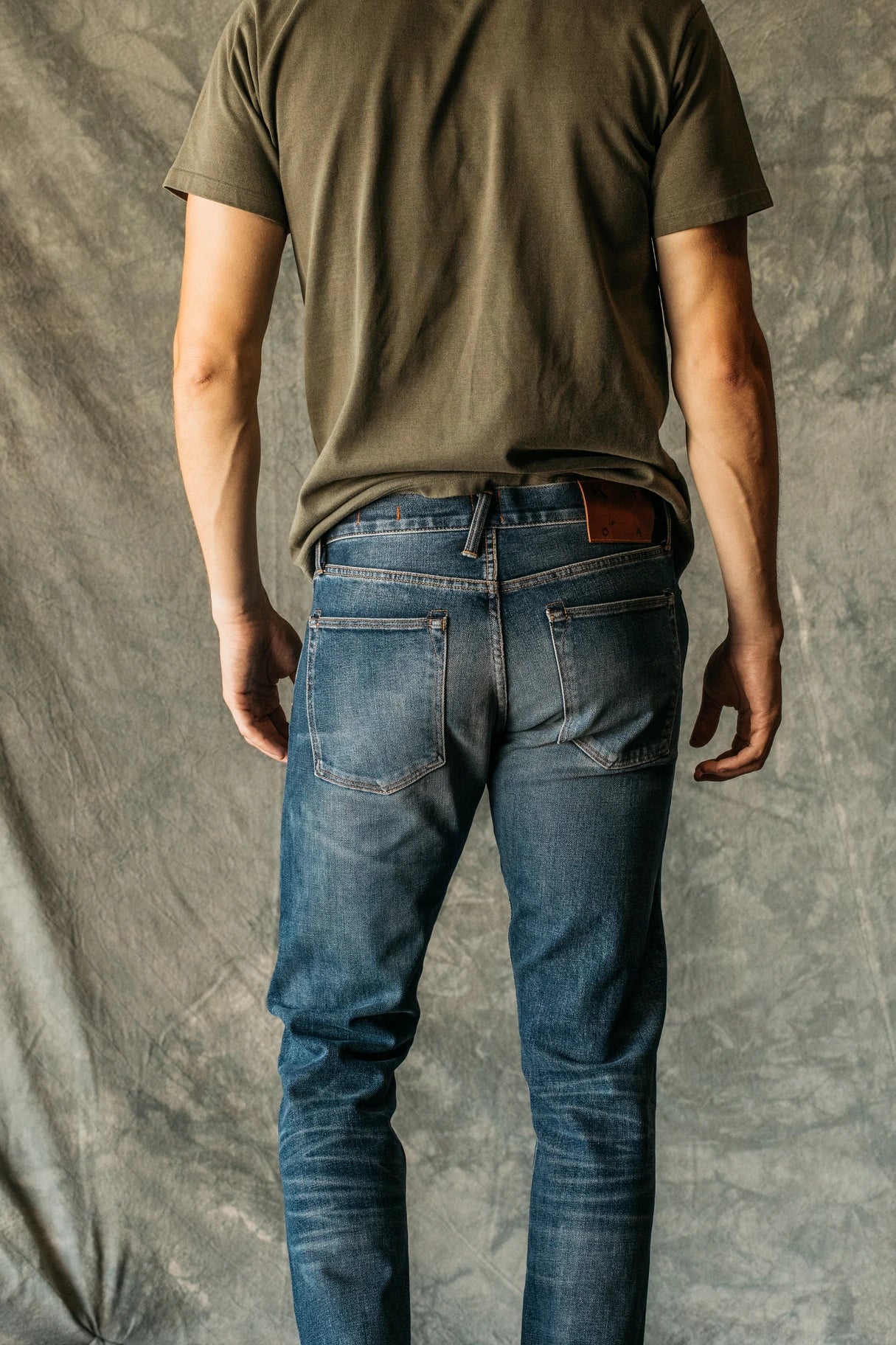 Kato CORE - The Pen Slim 14oz - Slash-Men's Denim-Yaletown-Vancouver-Surrey-Canada