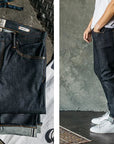 Kato CORE - The Scissors Slim Tapered 10.5 Oz Denim Jeans - Indigo Raw-Men's Denim-Yaletown-Vancouver-Surrey-Canada