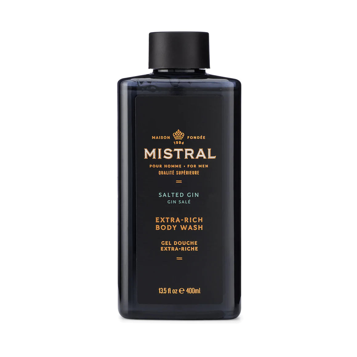 Mistral - Body Wash - 400ml-Men's Accessories-Salted Gin-Yaletown-Vancouver-Surrey-Canada