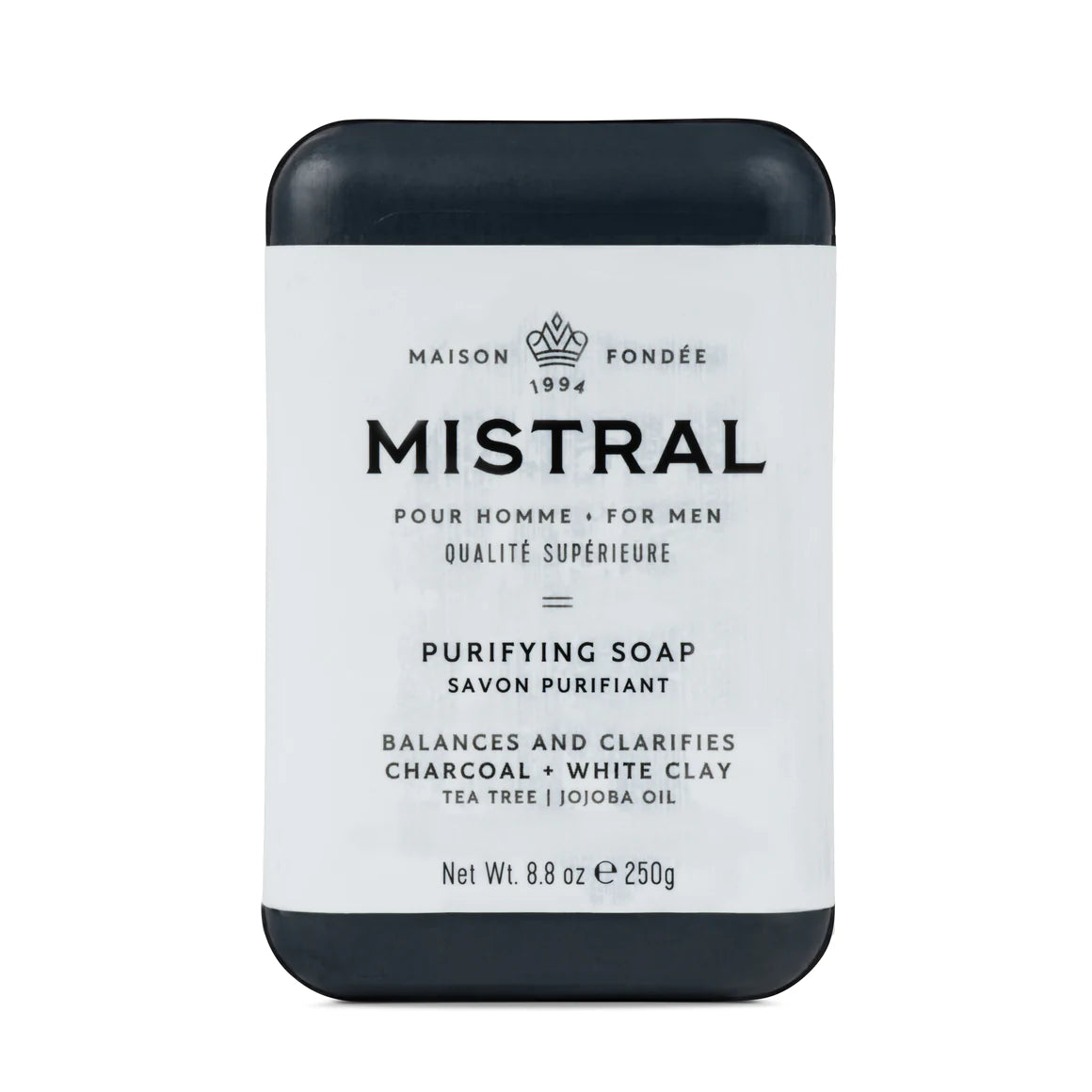 Mistral - Bar Soap - 250g-Men&#39;s Accessories-Purifying Performace Series-Yaletown-Vancouver-Surrey-Canada