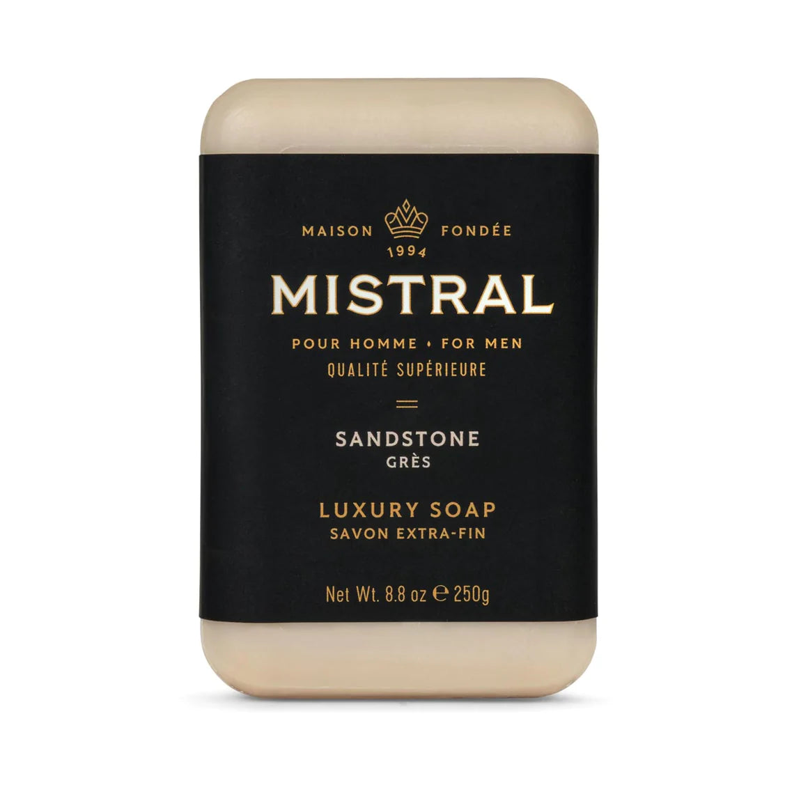 Mistral - Bar Soap - 250g-Men&#39;s Accessories-Sandstone-Yaletown-Vancouver-Surrey-Canada