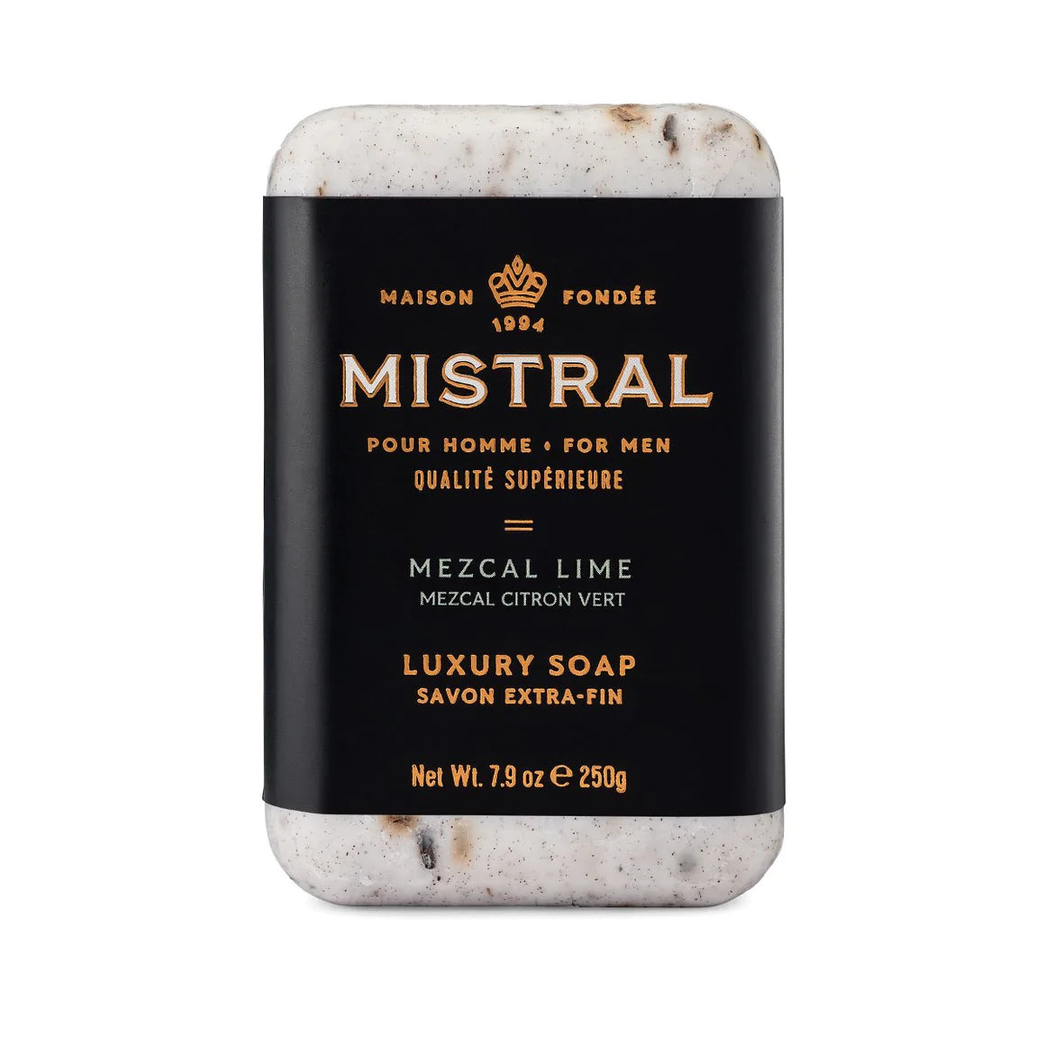 Mistral - Bar Soap - 250g-Men's Accessories-Mezcal Lime-Yaletown-Vancouver-Surrey-Canada