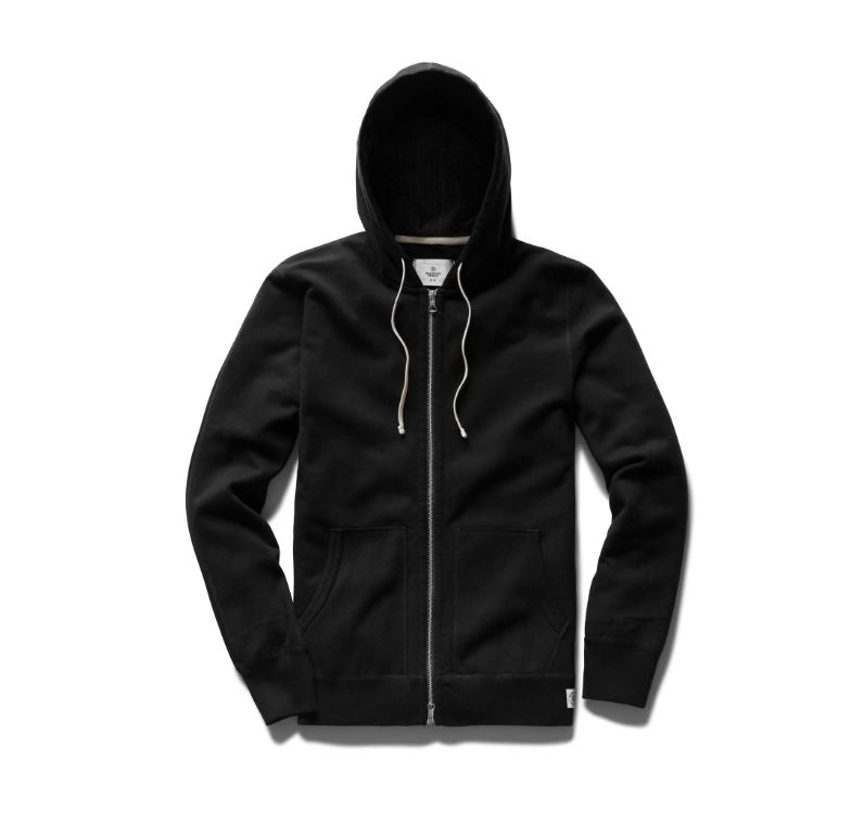 Reigning Champ CORE Knit Mid Wt Terry Full Zip Hoodie-Men&#39;s Sweatshirts-Yaletown-Vancouver-Surrey-Canada