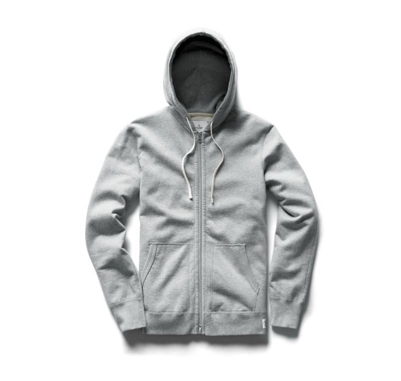 Reigning Champ CORE Knit Mid Wt Terry Full Zip Hoodie-Men&#39;s Sweatshirts-Yaletown-Vancouver-Surrey-Canada