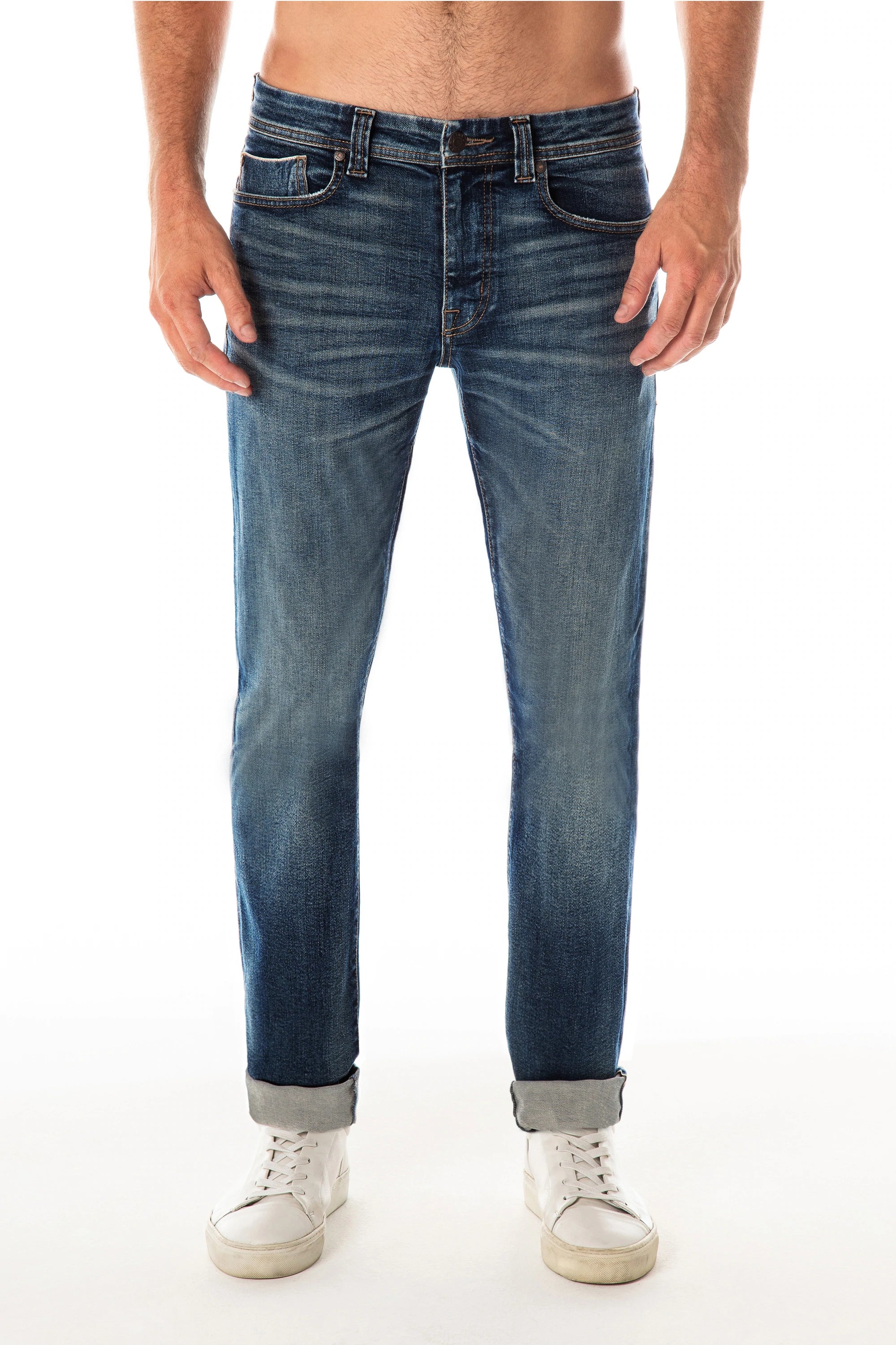 Fidelity Denim Torino Patchouli Selvedge Slim Fit Jeans-Men's Denim-36-Yaletown-Vancouver-Surrey-Canada