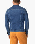34 Heritage - Travis Organic Jacket - Mid Blue-Men's Jackets-Yaletown-Vancouver-Surrey-Canada