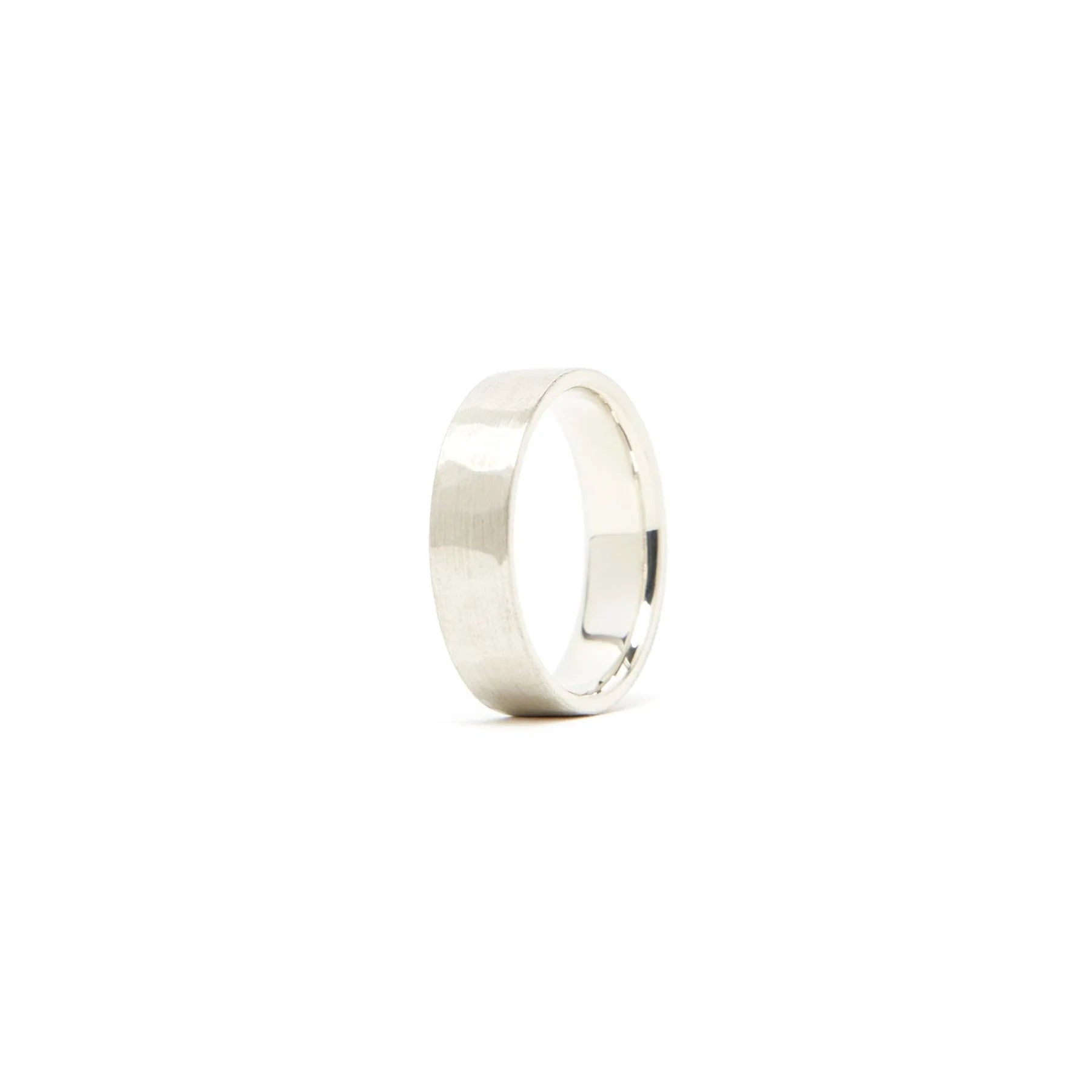Studebaker - Classic Band 6mm - Sterling Silver-Men&#39;s Accessories-M-Yaletown-Vancouver-Surrey-Canada