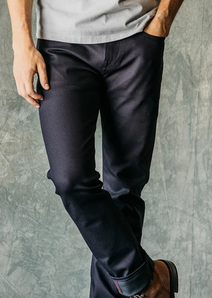 Kato CORE The Scissors Slim Tapered 10.5 oz Indigo Black Raw-Men&#39;s Pants-Yaletown-Vancouver-Surrey-Canada