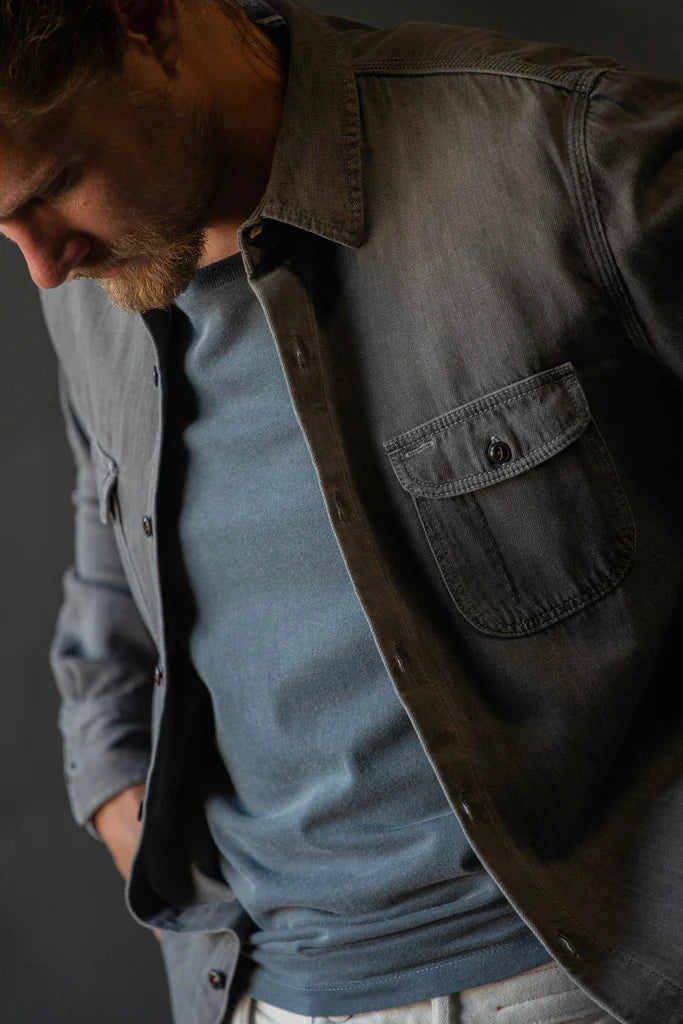 Kato CORE The Brace LS 7 Oz Loose Weave Shirt A-Men&#39;s Shirts-Yaletown-Vancouver-Surrey-Canada