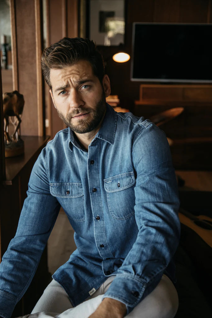 Kato CORE The Brace LS 7 Oz Loose Weave Shirt A-Men&#39;s Shirts-Yaletown-Vancouver-Surrey-Canada