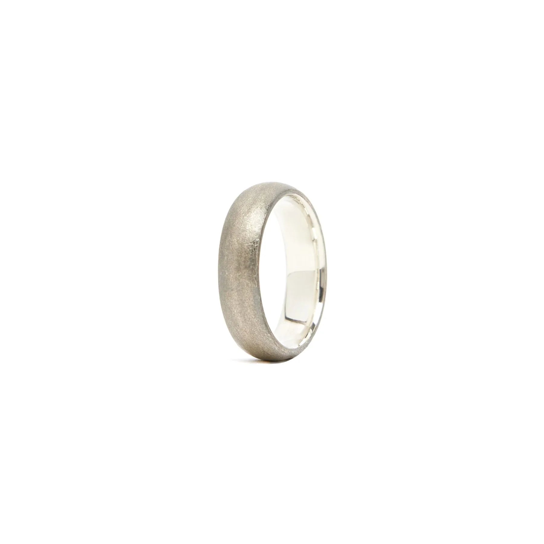 Stude Baker - Lodge Ring 6mm - Sterling Silver-Men's Accessories-L-Yaletown-Vancouver-Surrey-Canada