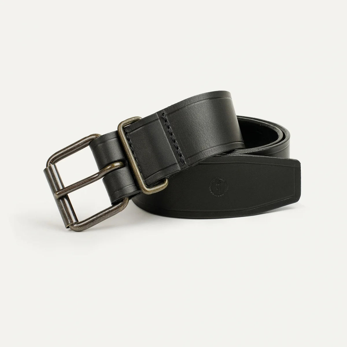 Bleu de Chauffe Fred Noir Belt-Men's Belts-Yaletown-Vancouver-Surrey-Canada