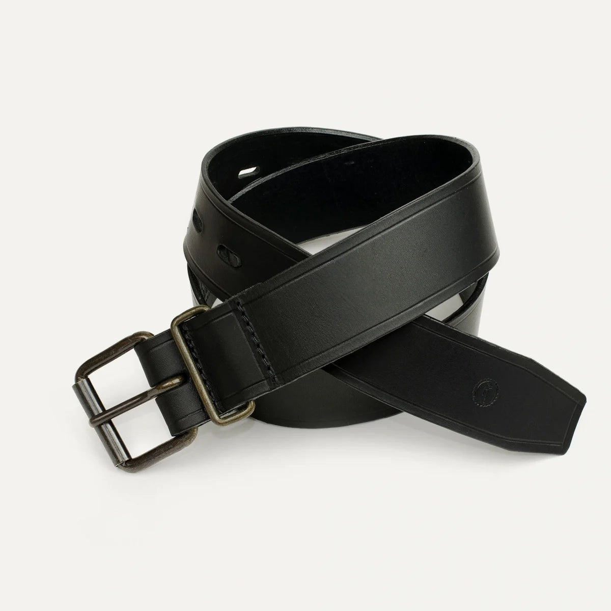 Bleu de Chauffe Fred Noir Belt-Men&#39;s Belts-M-Yaletown-Vancouver-Surrey-Canada